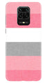 Pink white pattern Case for Redmi Note 10 Lite