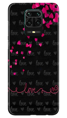 Love in Air Mobile Back Case for Redmi Note 10 Lite (Design - 89)
