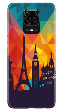 Eiffel Tower2 Mobile Back Case for Redmi Note 10 Lite (Design - 91)