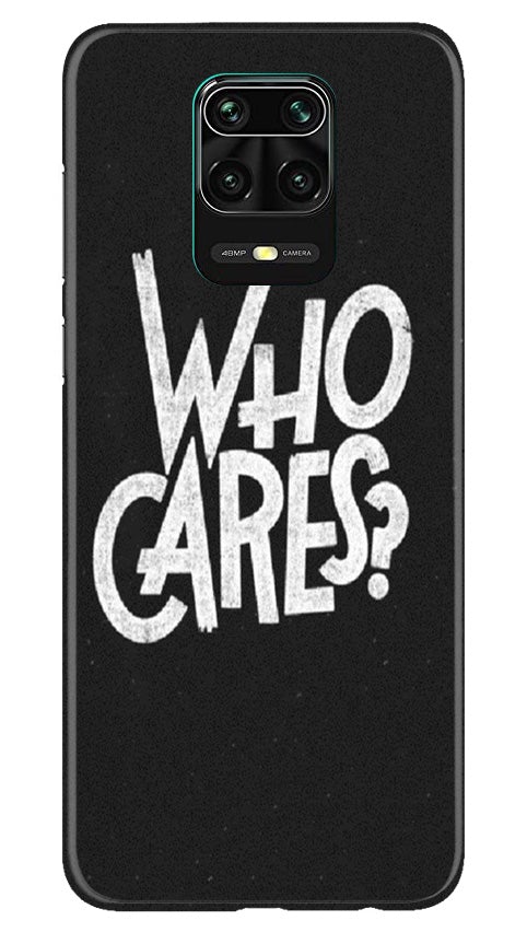 Who Cares Case for Redmi Note 10 Lite