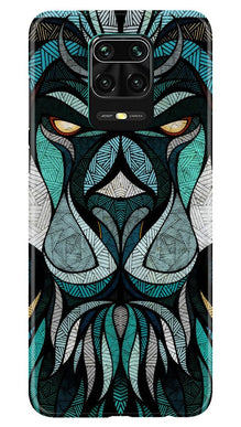 Lion Mobile Back Case for Redmi Note 10 Lite (Design - 97)