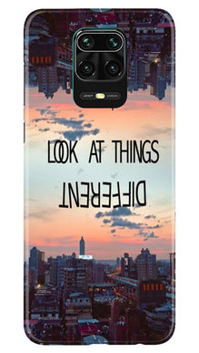 Look at things different Mobile Back Case for Redmi Note 10 Lite (Design - 99)