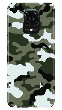 Army Camouflage Mobile Back Case for Redmi Note 10 Lite  (Design - 108)