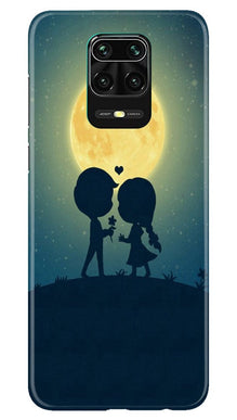 Love Couple Mobile Back Case for Redmi Note 10 Lite  (Design - 109)