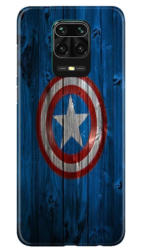 Captain America Superhero Case for Redmi Note 10 Lite  (Design - 118)