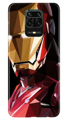 Iron Man Superhero Mobile Back Case for Redmi Note 10 Lite  (Design - 122)