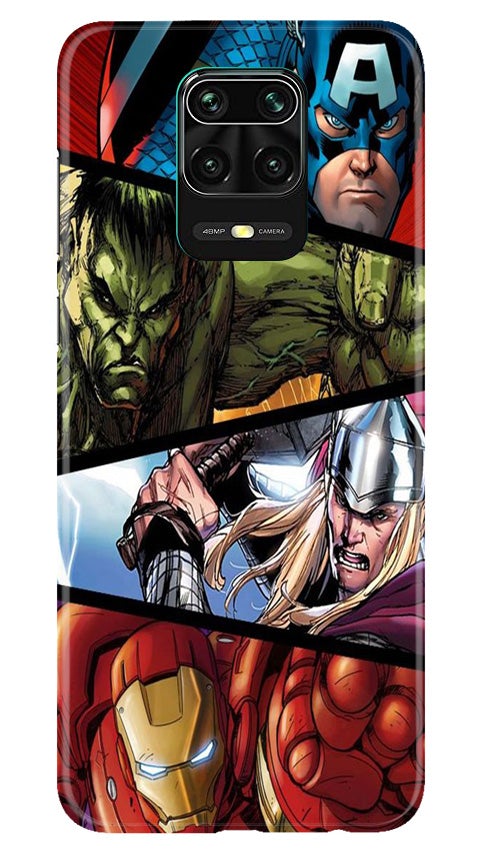 Avengers Superhero Case for Redmi Note 10 Lite  (Design - 124)