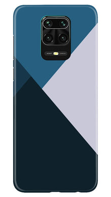 Blue Shades Mobile Back Case for Redmi Note 10 Lite (Design - 188)
