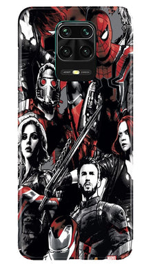 Avengers Mobile Back Case for Redmi Note 10 Lite (Design - 190)