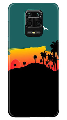 Sky Trees Mobile Back Case for Redmi Note 10 Lite (Design - 191)