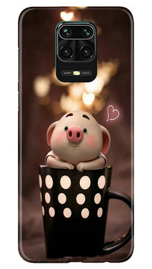 Cute Bunny Mobile Back Case for Redmi Note 10 Lite (Design - 213)