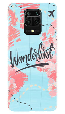Wonderlust Travel Mobile Back Case for Redmi Note 10 Lite (Design - 223)