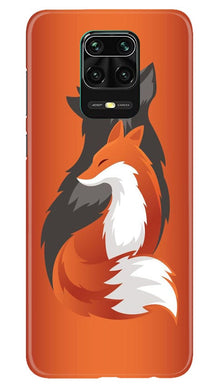 Wolf  Mobile Back Case for Redmi Note 10 Lite (Design - 224)
