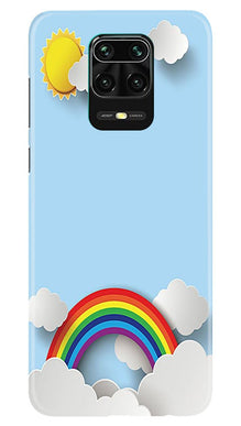 Rainbow Mobile Back Case for Redmi Note 10 Lite (Design - 225)