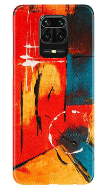 Modern Art Mobile Back Case for Redmi Note 10 Lite (Design - 239)