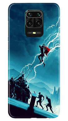 Thor Avengers Mobile Back Case for Redmi Note 10 Lite (Design - 243)