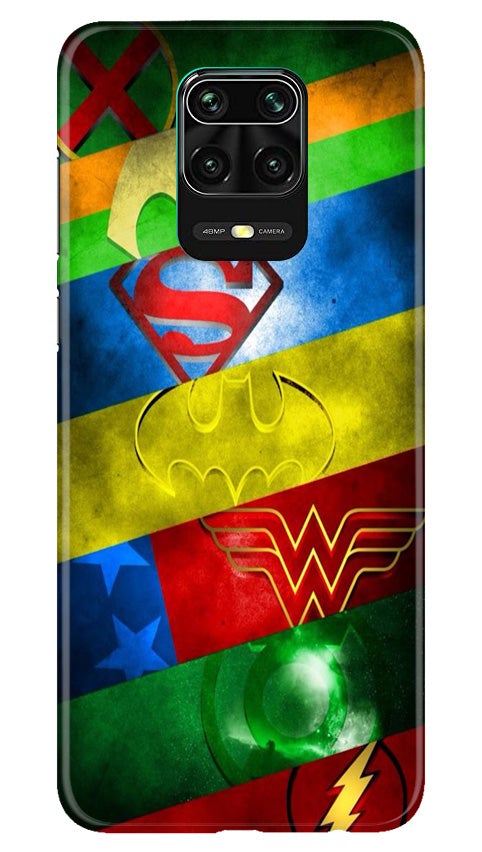 Superheros Logo Case for Redmi Note 10 Lite (Design No. 251)