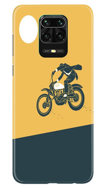 Bike Lovers Mobile Back Case for Redmi Note 10 Lite (Design - 256)