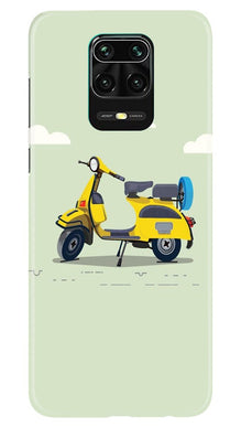 Vintage Scooter Mobile Back Case for Redmi Note 10 Lite (Design - 260)
