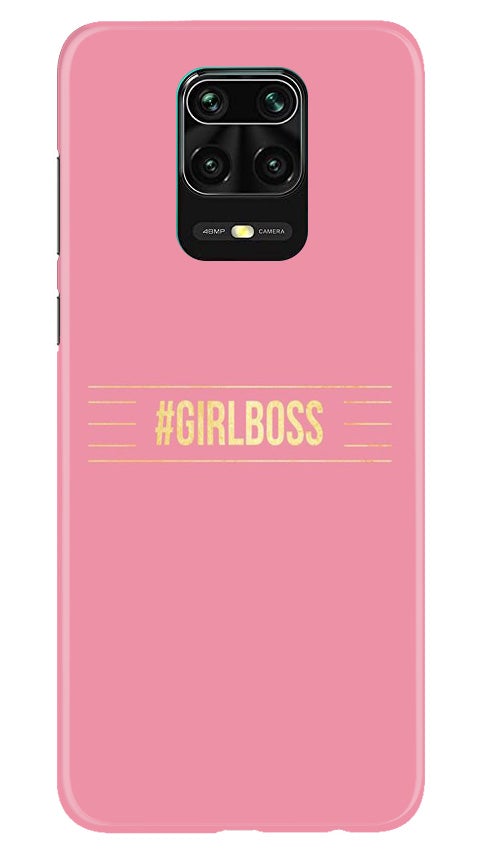 Girl Boss Pink Case for Redmi Note 10 Lite (Design No. 263)