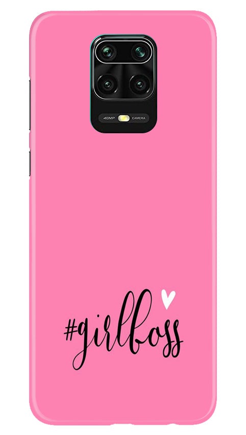 Girl Boss Pink Case for Redmi Note 10 Lite (Design No. 269)