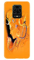 Lord Shiva Case for Redmi Note 10 Lite (Design No. 293)
