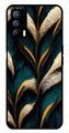 Feathers Metal Mobile Case for Realme X7   (Design No -30)