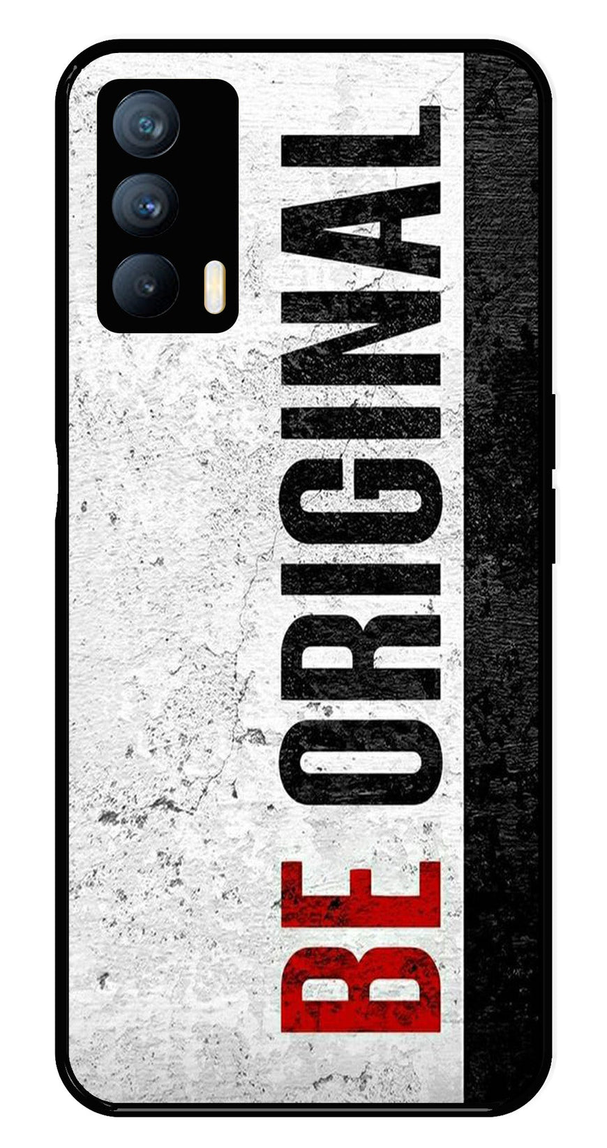 Be Original Metal Mobile Case for Realme X7   (Design No -38)