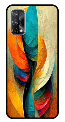 Modern Art Metal Mobile Case for Realme X7 Pro