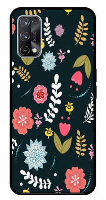 Floral Pattern2 Metal Mobile Case for Realme X7 Pro