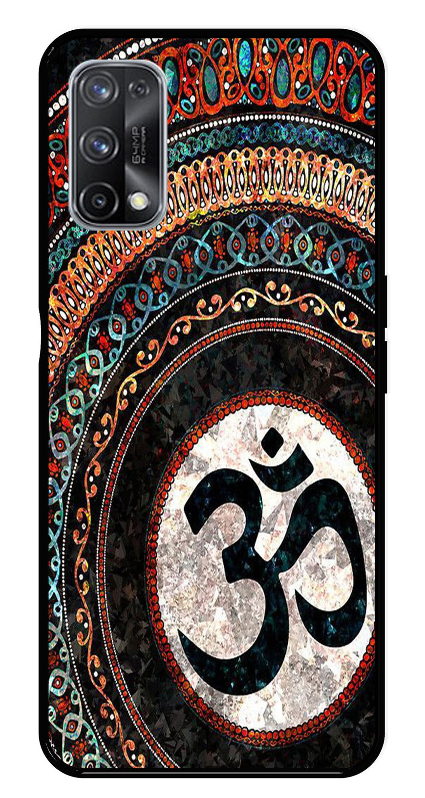 Oum Design Metal Mobile Case for Realme X7 Pro   (Design No -15)