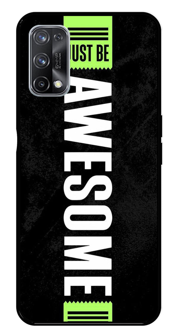 Awesome Metal Mobile Case for Realme X7 Pro   (Design No -33)