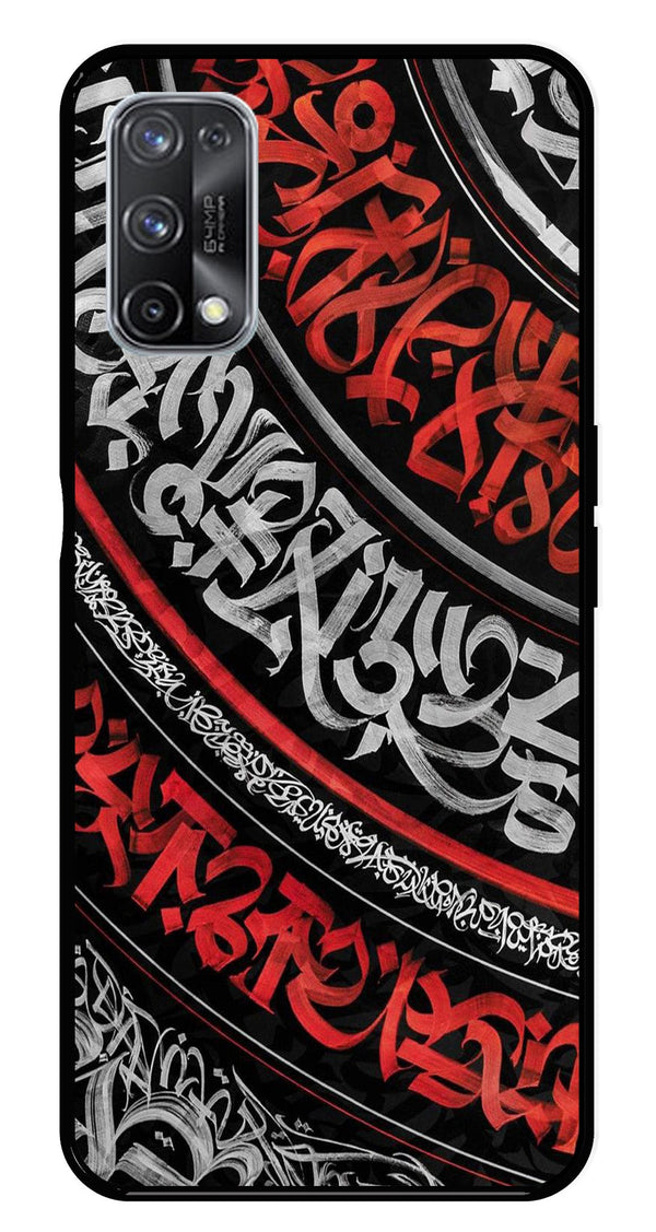 Qalander Art Metal Mobile Case for Realme X7 Pro   (Design No -49)