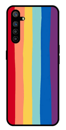 Rainbow MultiColor Metal Mobile Case for Realme XT