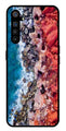 Sea Shore Metal Mobile Case for Realme XT   (Design No -18)