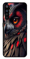 Owl Design Metal Mobile Case for Realme XT   (Design No -26)