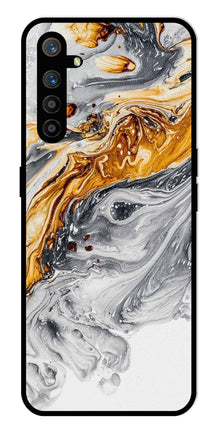Marble Pattern Metal Mobile Case for Realme XT