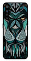 Lion Pattern Metal Mobile Case for Realme XT   (Design No -40)