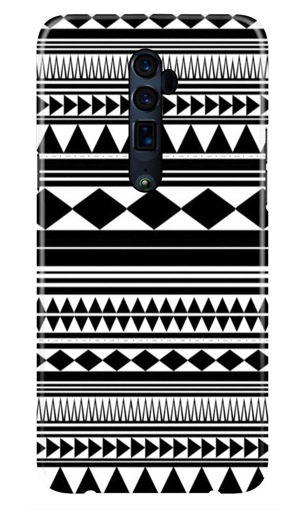 Black white Pattern Case for Oppo A9 2020