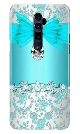 Shinny Blue Background Case for Oppo A9 2020