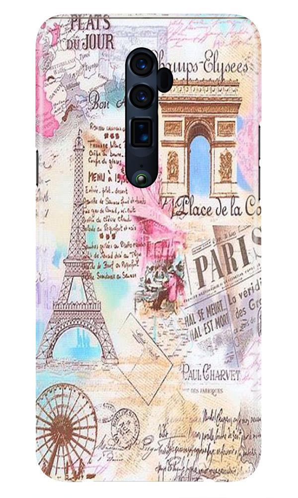 Paris Eiftel Tower Case for Oppo Reno2 Z