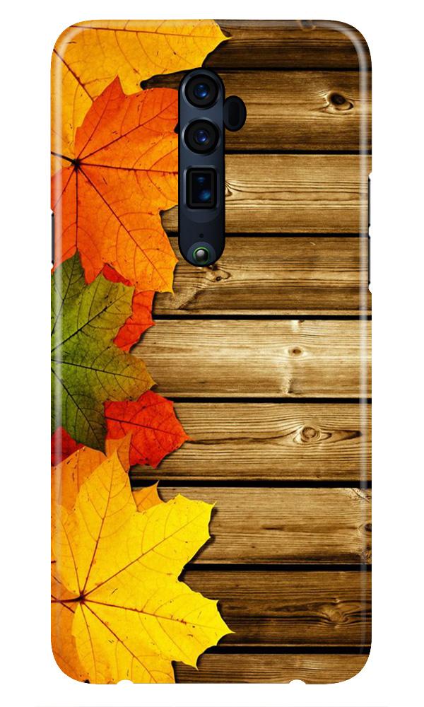 Wooden look3 Case for Oppo Reno2 F