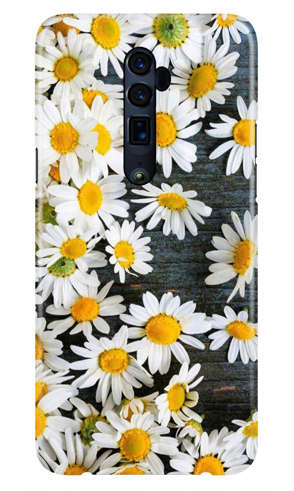 White flowers2 Case for Oppo Reno2 F