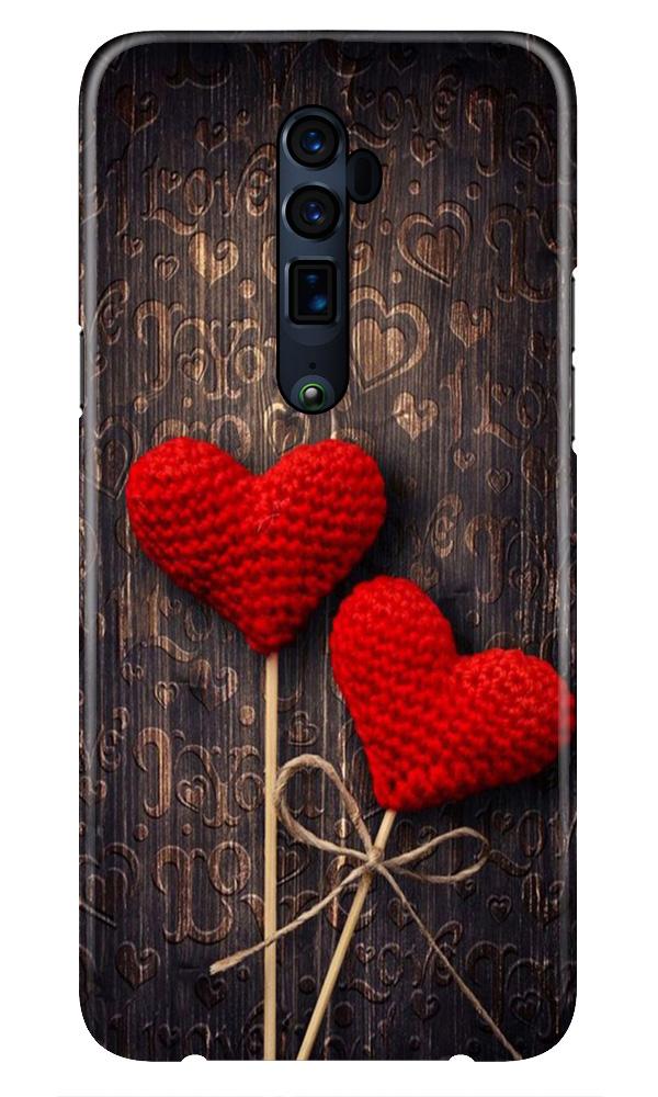 Red Hearts Case for Oppo Reno2 Z