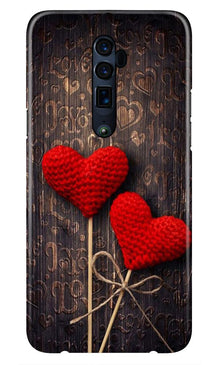 Red Hearts Case for Oppo Reno2 F