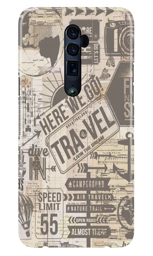 Travel Case for Oppo Reno2 Z  (Design - 104)