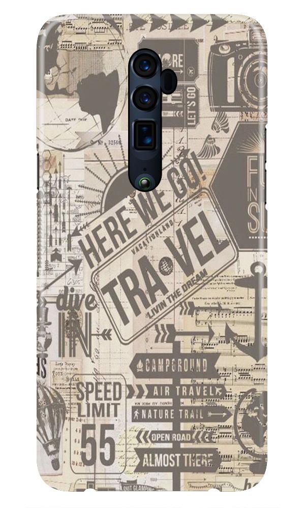 Travel Case for Oppo A5 2020  (Design - 104)