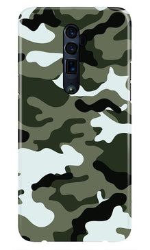 Army Camouflage Case for Oppo Reno2 F  (Design - 108)