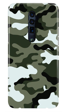 Army Camouflage Case for Oppo A5 2020  (Design - 108)