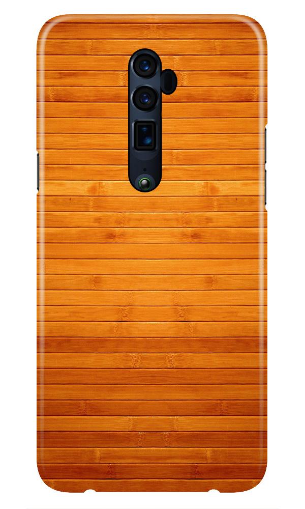 Wooden Look Case for Oppo Reno2 Z  (Design - 111)